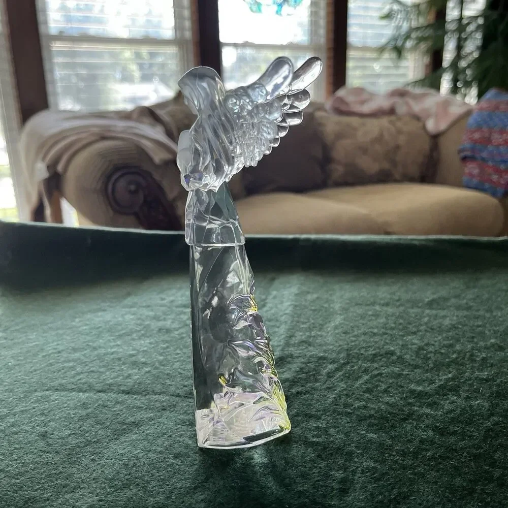 Roman Inc Praying Angel Flower Fairy Figurine Acrylic 7
